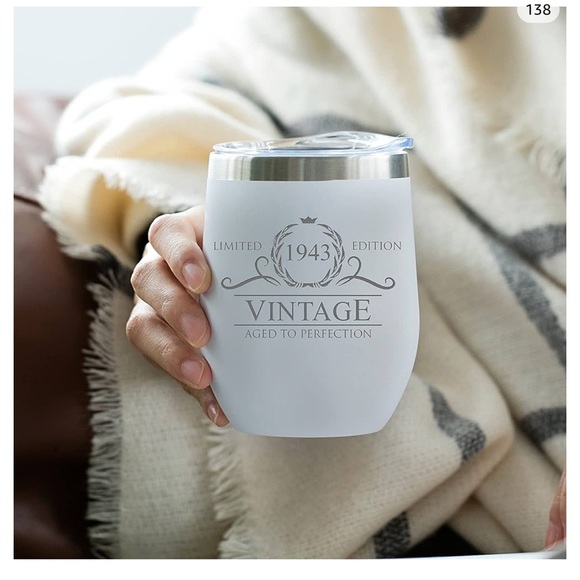 1943 insulated wine glass NWT - Picture 2 of 3